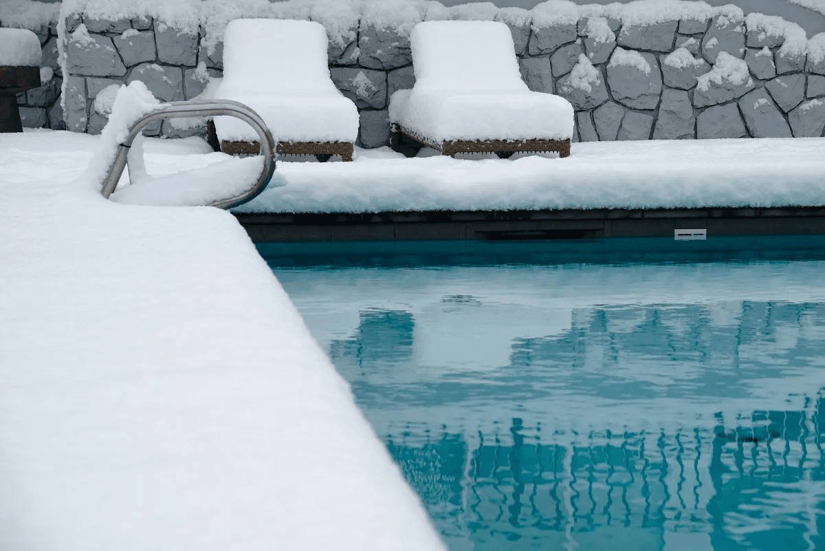 Pool During the Freeze